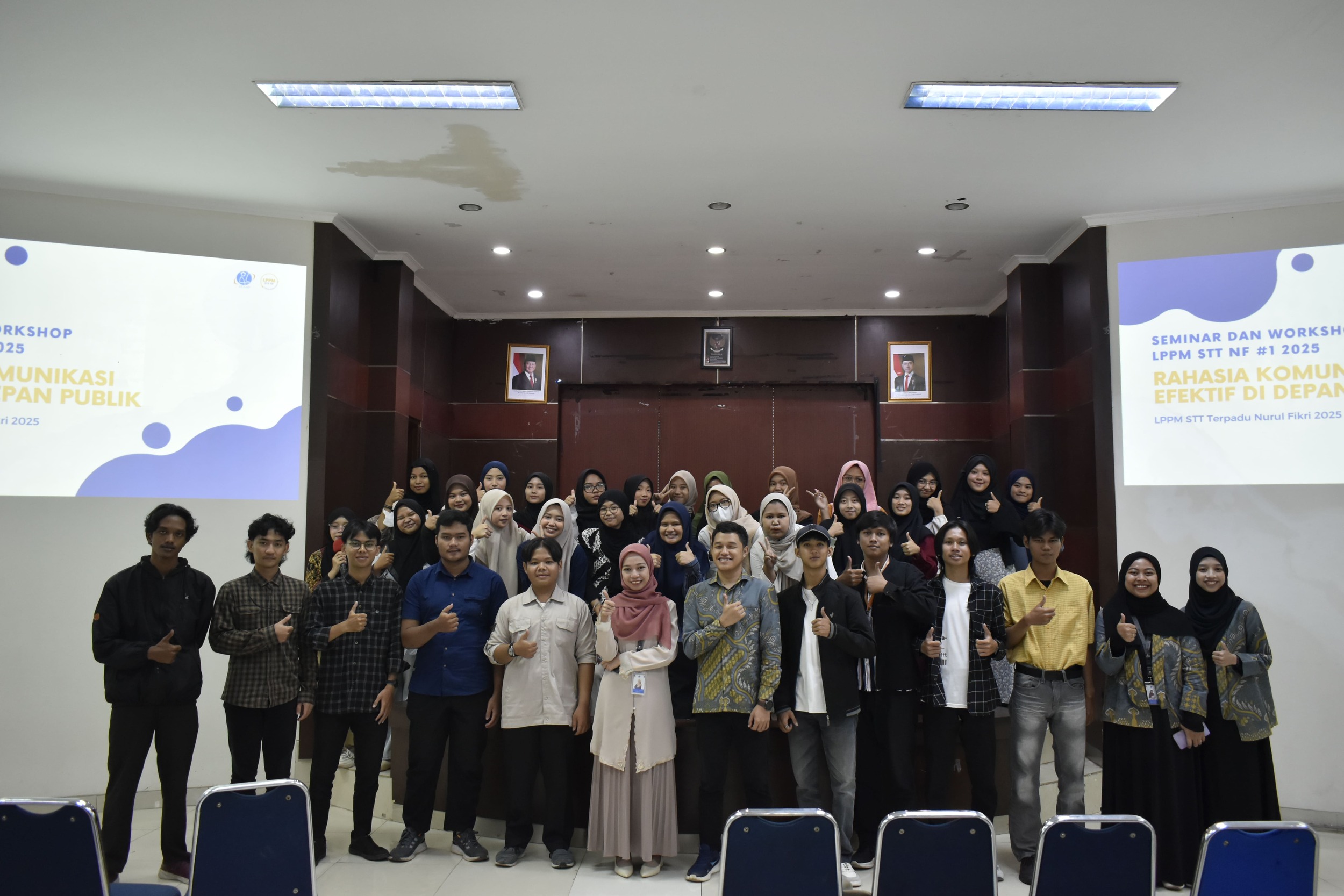 LPPM STT-NF adakan Penyambutan Volunteer Tahun 2025 dan Seminar Public Speaking