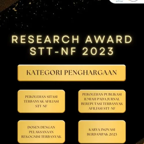 Pengumuman Research Award STT Terpadu Nurul Fikri 2023