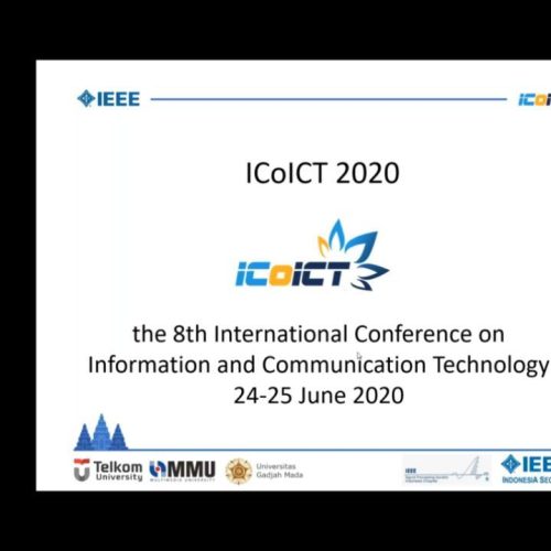 Dosen STT NF mengikuti Konferensi Internasional Virtual ICOICT 2020